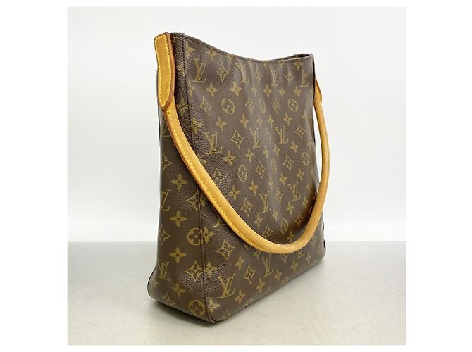 Louis Vuitton Monogram Looping GM Schultertasche Braun - Ansicht 2