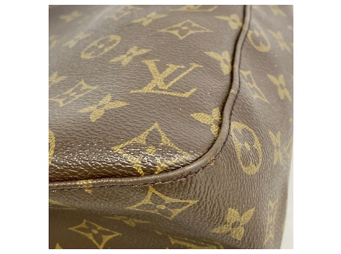 Louis Vuitton Monogram Looping GM Schultertasche Braun - Ansicht 6