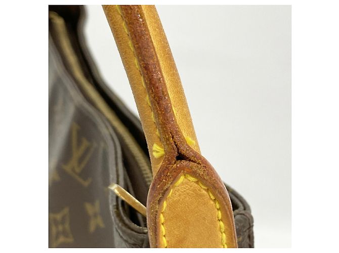 Louis Vuitton Monogram Looping GM Schultertasche Braun - Ansicht 8