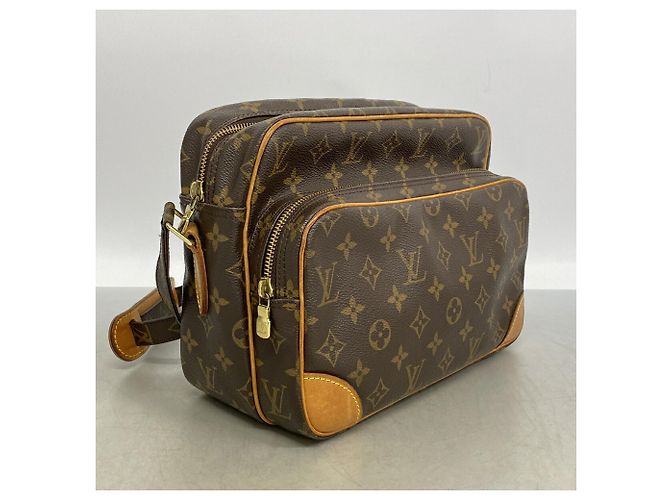 Bolso de hombro Nile Monogram Louis Vuitton Castaño - vista 2