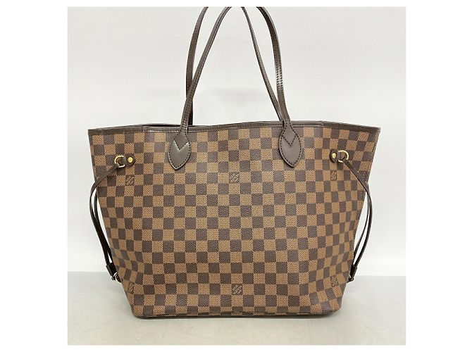 Borsa Tote Louis Vuitton Damier Neverfull MM Damier ebene - vista 11