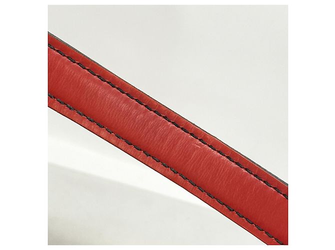 Noe Borsa a tracolla Louis Vuitton Epi Petit Noé Rosso - vista 11