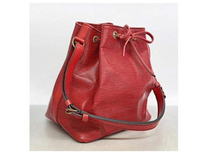 Noe Borsa a tracolla Louis Vuitton Epi Petit Noé Rosso - vista 2