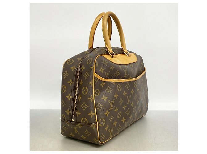 Borsa Louis Vuitton Monogram Deauville Marrone - vista 2