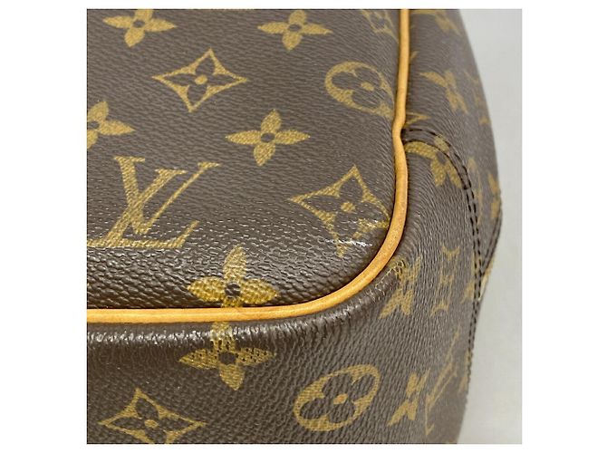 Borsa Louis Vuitton Monogram Deauville Marrone - vista 6