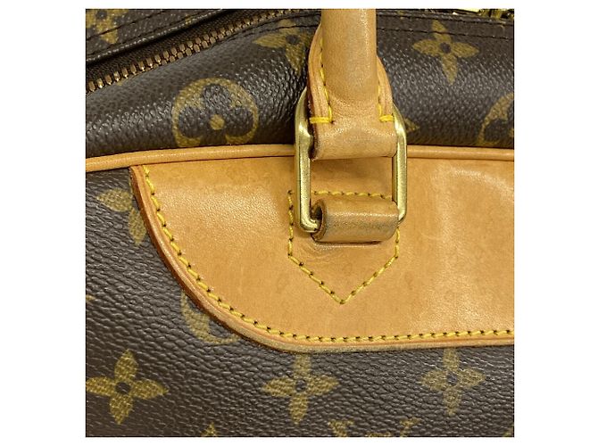 Borsa Louis Vuitton Monogram Deauville Marrone - vista 8