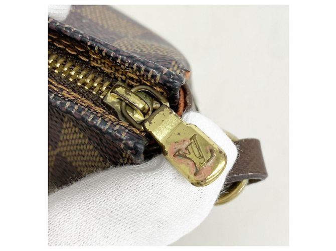 Trousse porta trucco Louis Vuitton Damier Damier ebene - vista 7