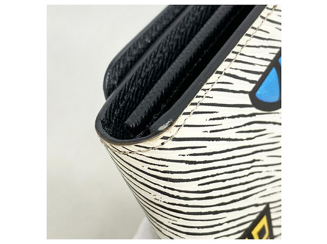 Louis Vuitton Epi Leather Portefeuille Twist Long Wallet M61491 Bianco - vista 6