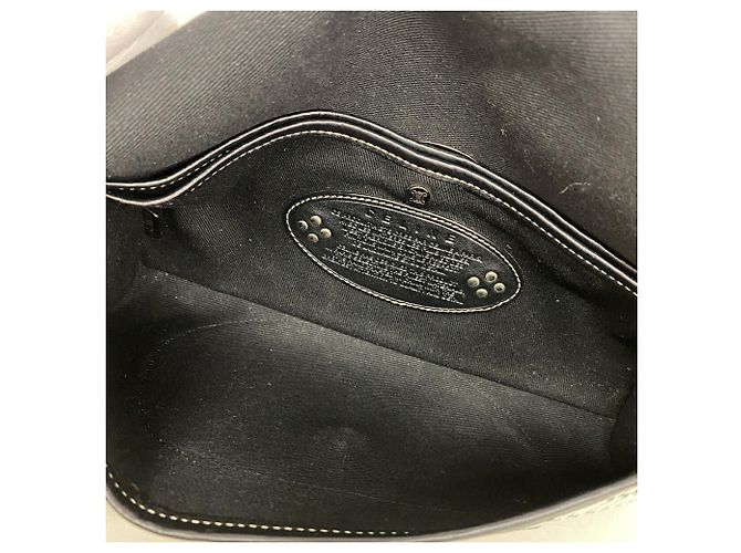 16 Céline Bolso Celine Macadam de lona de nylon Castaño Negro - vista 4