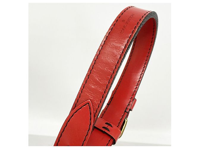 Noe Borsa a tracolla Louis Vuitton Epi Petit Noé Rosso - vista 10