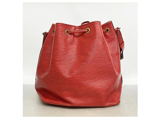 Noe Borsa a tracolla Louis Vuitton Epi Petit Noé Rosso - vista 14