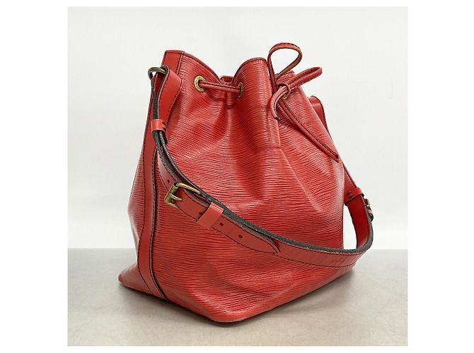 Noe Borsa a tracolla Louis Vuitton Epi Petit Noé Rosso - vista 2