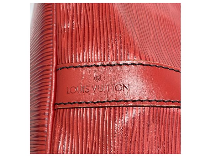 Noe Borsa a tracolla Louis Vuitton Epi Petit Noé Rosso - vista 5