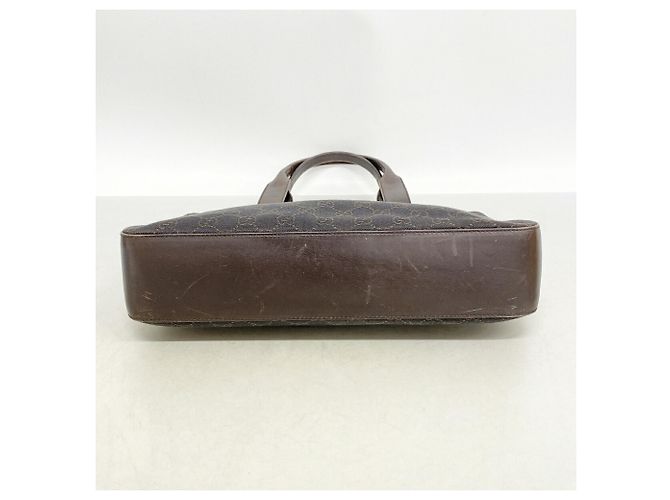 Borsa Tote Gucci in tela marrone 73983 - vista 3