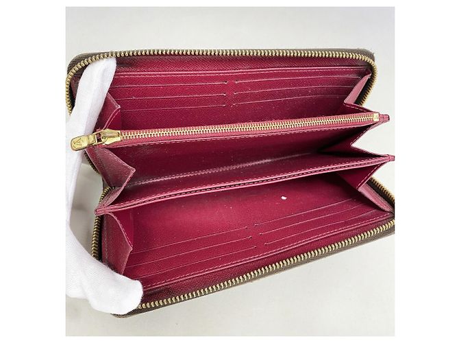 Louis Vuitton Monogram Zippy Wallet M41895 in Fuchsia Fuschia - Ansicht 3