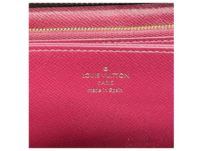Louis Vuitton Monogram Zippy Wallet M41895 in Fuchsia Fuschia - Ansicht 4