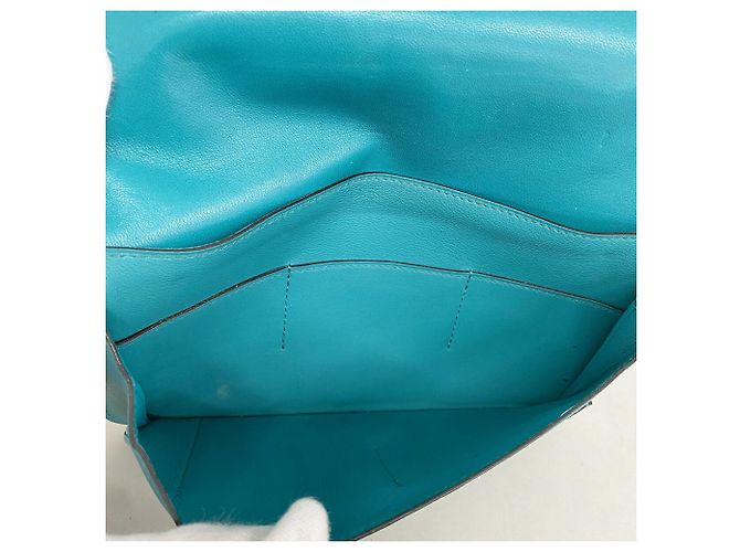 Hermès Cartera larga Hermes Dogon Swift Verde - vista 3