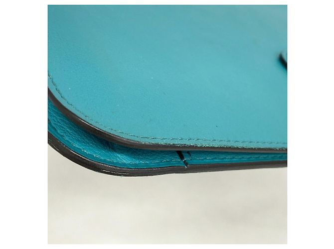 Hermès Cartera larga Hermes Dogon Swift Verde - vista 6