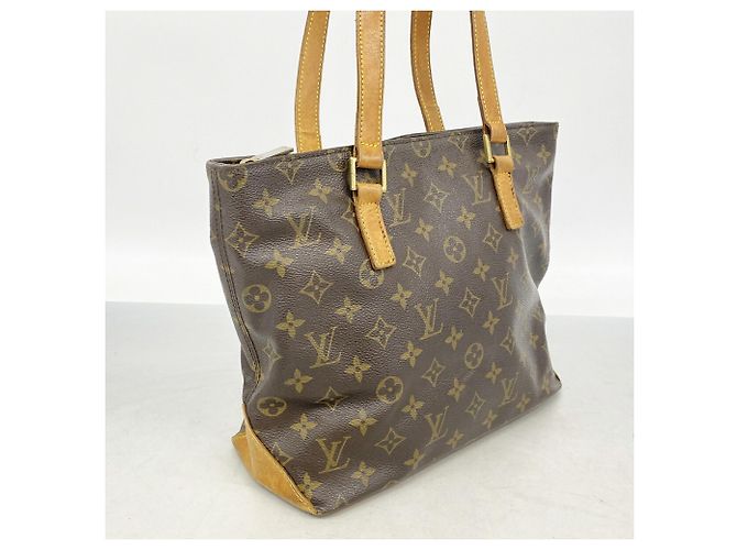 Borsa Tote Cabas Piano Monogram Louis Vuitton Marrone - vista 2