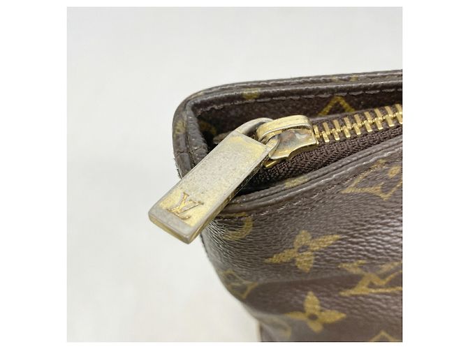 Borsa Tote Cabas Piano Monogram Louis Vuitton Marrone - vista 9