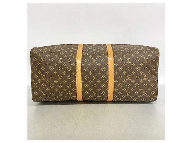 Bolsa Louis Vuitton Boston Monogram Keepall 60 Marrom - vista 3