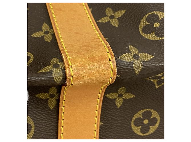 Bolsa Louis Vuitton Boston Monogram Keepall 60 Marrom - vista 7