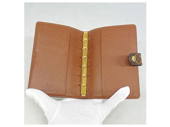 Louis Vuitton Monogram Agenda PM Notebook Cover Braun - Ansicht 3