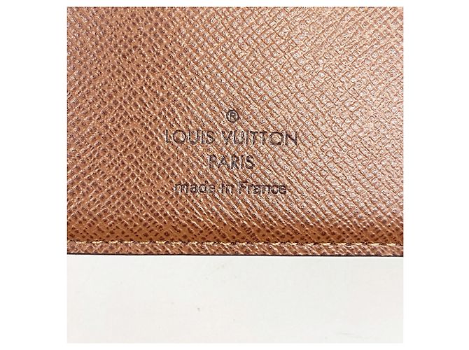 Louis Vuitton Monogram Agenda PM Notebook Cover Braun - Ansicht 4
