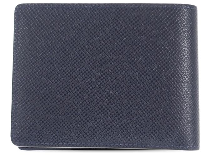 Cartera Multiple Louis Vuitton Blue Taiga Azul Azul marino - vista 2