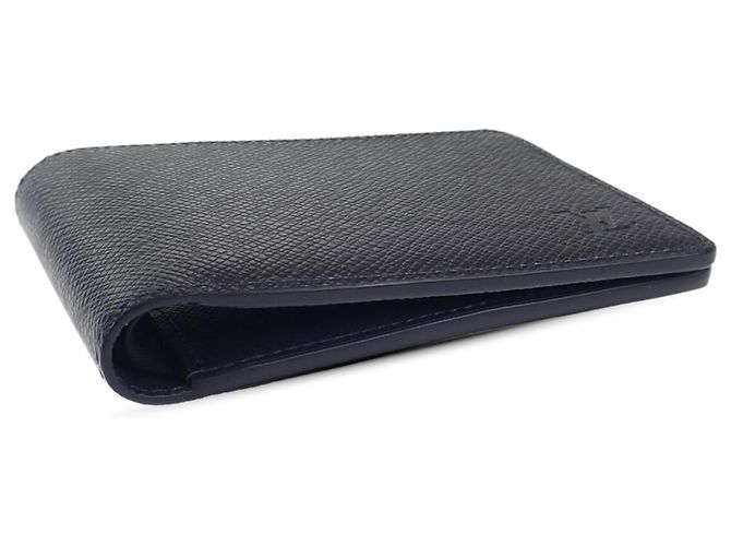 Cartera Multiple Louis Vuitton Blue Taiga Azul Azul marino - vista 3