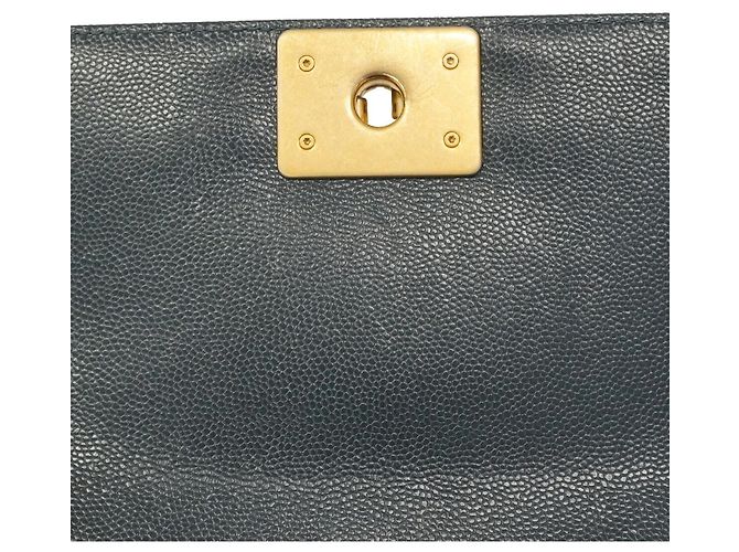 Borsa a tracolla Chanel Boy Chain Blu - vista 10