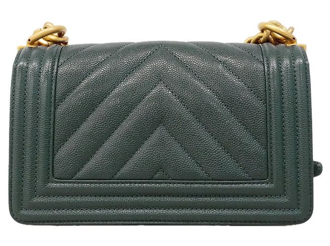 Borsa a tracolla Chanel Boy Chain Blu - vista 11