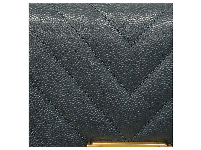 Borsa a tracolla Chanel Boy Chain Blu - vista 8