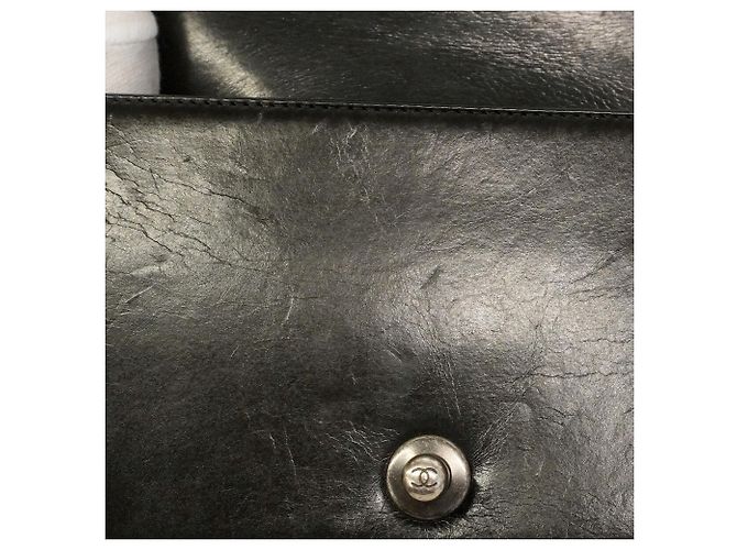 Bolso de hombro Chanel Boy Chain Negro - vista 8