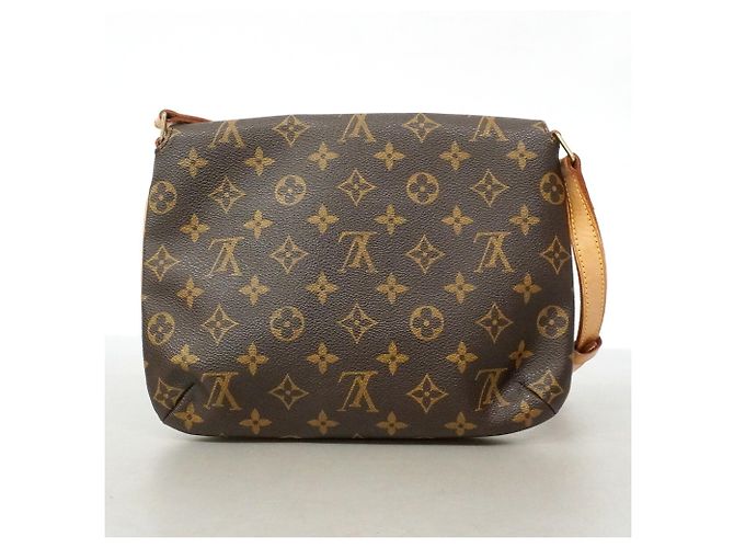 Louis Vuitton Monogram Musette Tango Schultertasche Braun - Ansicht 10