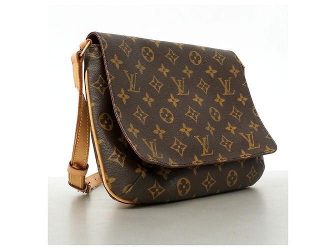 Louis Vuitton Monogram Musette Tango Schultertasche Braun - Ansicht 2