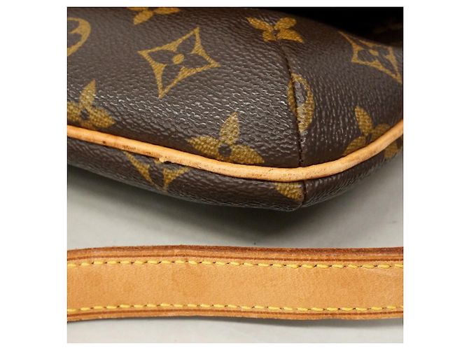 Louis Vuitton Monogram Musette Tango Schultertasche Braun - Ansicht 6