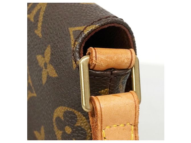 Louis Vuitton Monogram Musette Tango Schultertasche Braun - Ansicht 7