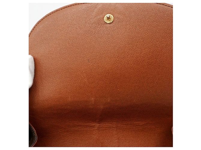 Borsa a tracolla Louis Vuitton Monogram Saint Cloud GM Marrone - vista 13