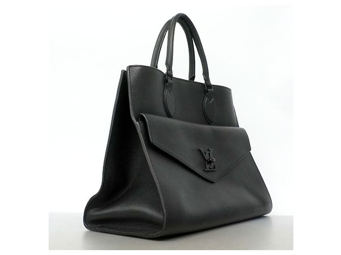 Louis Vuitton Lockme Tote MM M55846 Noir Negro - vista 2