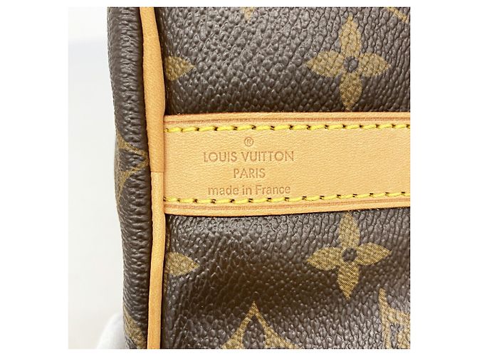 Borsa Louis Vuitton Monogram Speedy Bandoulière 25 Marrone - vista 5