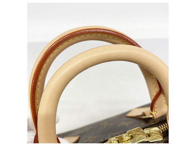 Borsa Louis Vuitton Monogram Speedy Bandoulière 25 Marrone - vista 7