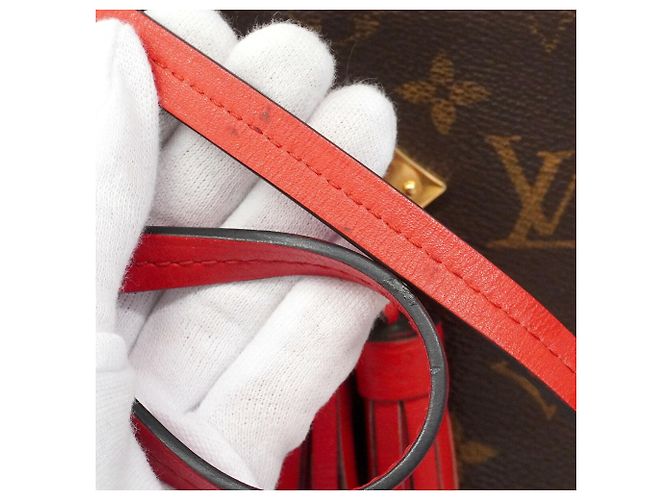 Bolsa Louis Vuitton Monogram Saint-Onge Vermelho - vista 10