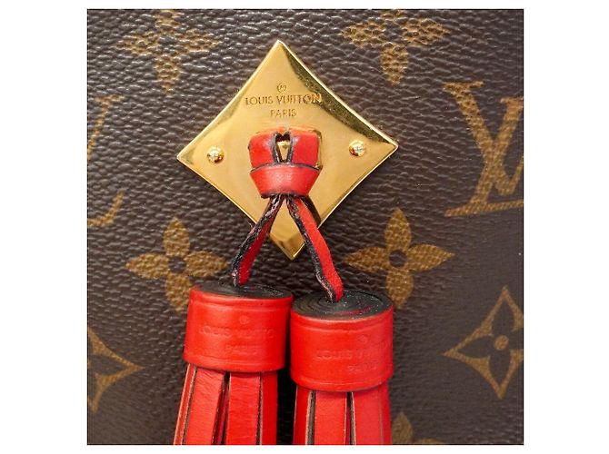 Bolsa Louis Vuitton Monogram Saint-Onge Vermelho - vista 13