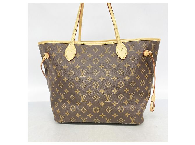 Bolso Tote Louis Vuitton Monogram Neverfull MM Castaño - vista 10