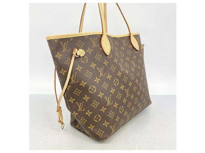 Bolso Tote Louis Vuitton Monogram Neverfull MM Castaño - vista 2