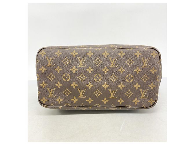 Bolso Tote Louis Vuitton Monogram Neverfull MM Castaño - vista 3