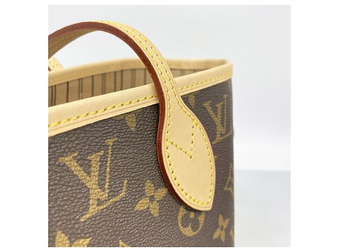 Bolso Tote Louis Vuitton Monogram Neverfull MM Castaño - vista 8