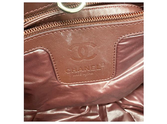 Borsa Tote Chanel Coco Cocoon in nylon Nero - vista 5
