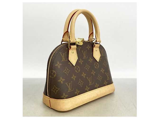 Louis Vuitton Alma BB Monogram Handtasche Braun - Ansicht 2